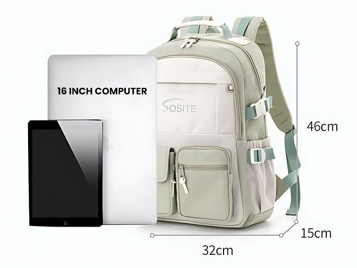 The Kaelos™ Signature Backpack by Camel Mountain – 23L, Fits Up To 16" Laptop