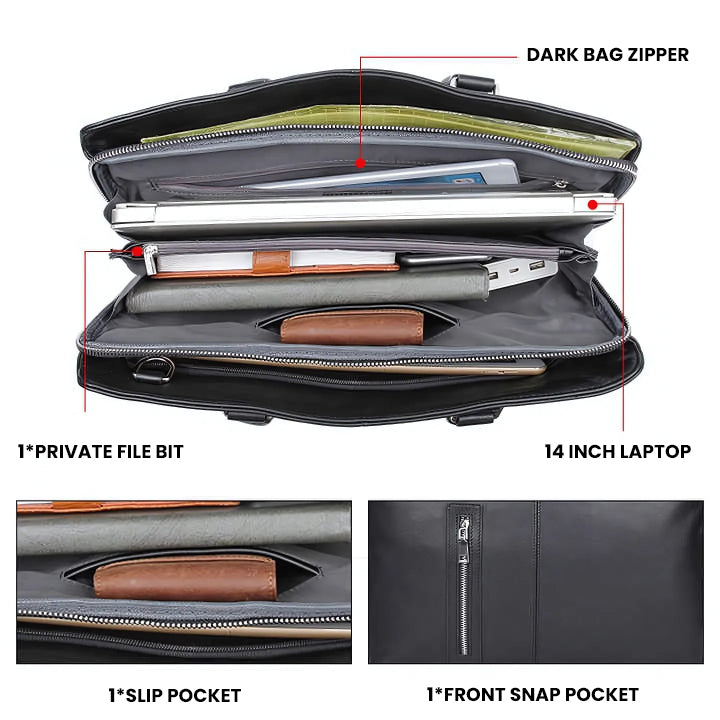 The Tundra™ Turbo Business Bag by Camel Mountain – 9L, Fits Up To 14” Laptop