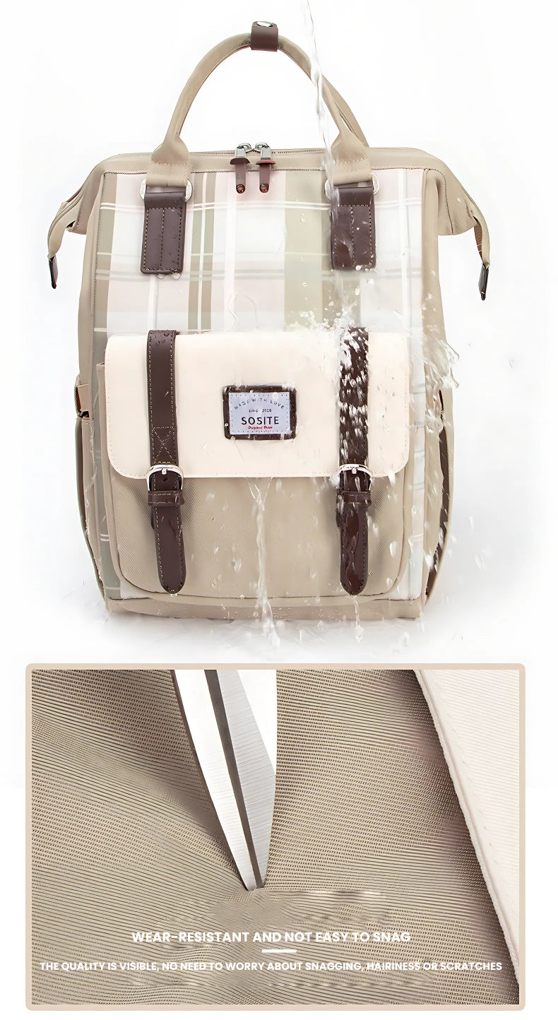 The Valros™ Platinum Backpack by Camel Mountain –  15L, Fits Up To 16" Laptop