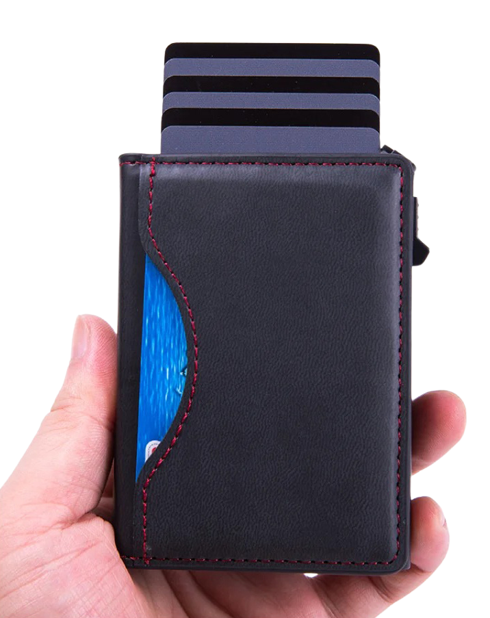 The Vaelix™ Prime Wallet by Camel Mountain – RFID Leather Magnetic Wallet