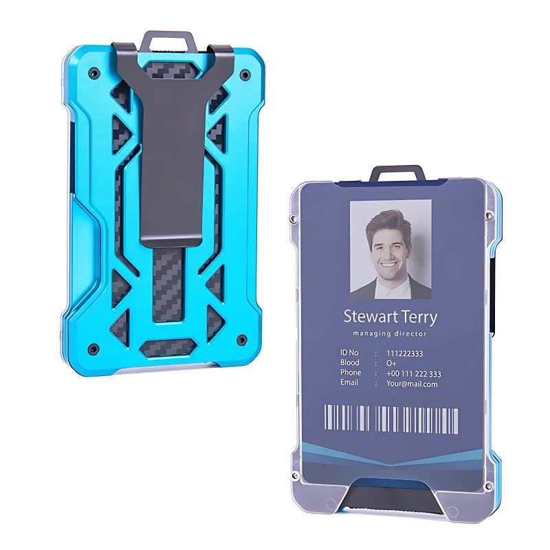 The Stromis™ Elite Wallet by Camel Mountain – RFID Secure Aluminum ID Card Holder