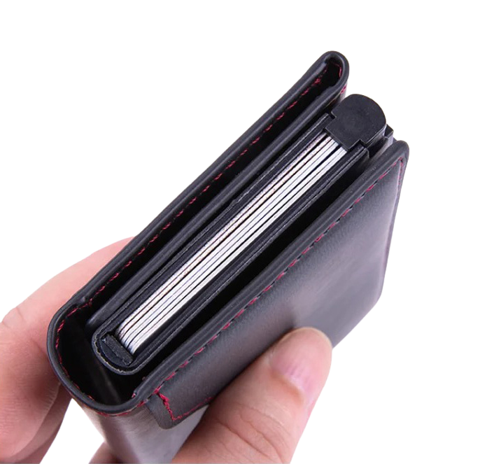The Vaelix™ Prime Wallet by Camel Mountain – RFID Leather Magnetic Wallet