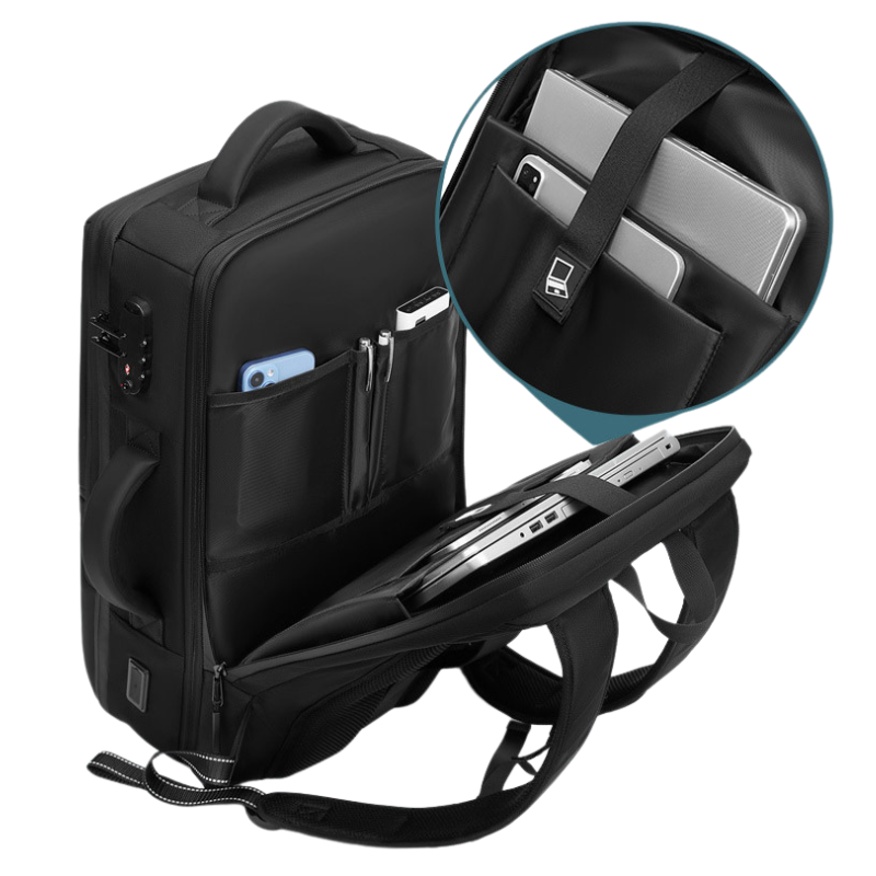 The Aerithon™ Max Backpack by Camel Mountain – 55L, Fits Up To 17" Laptop