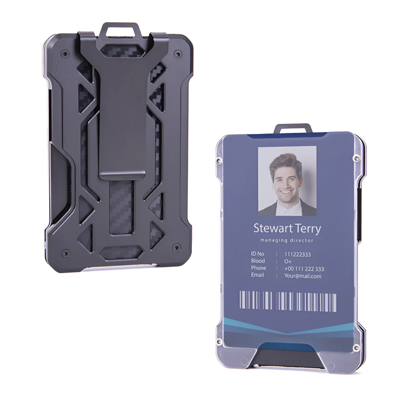 The Stromis™ Elite Wallet by Camel Mountain – RFID Secure Aluminum ID Card Holder