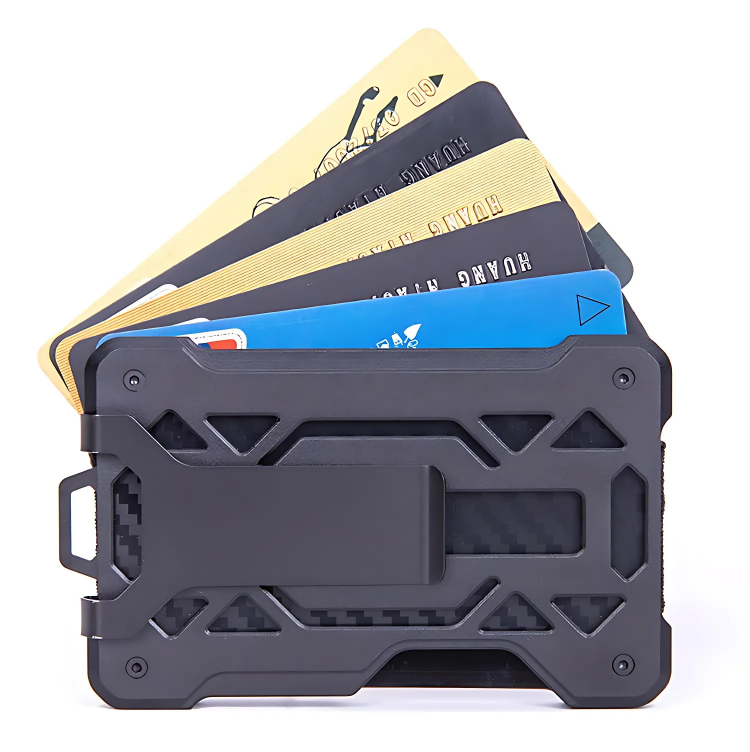 The Stromis™ Elite Wallet by Camel Mountain – RFID Secure Aluminum ID Card Holder