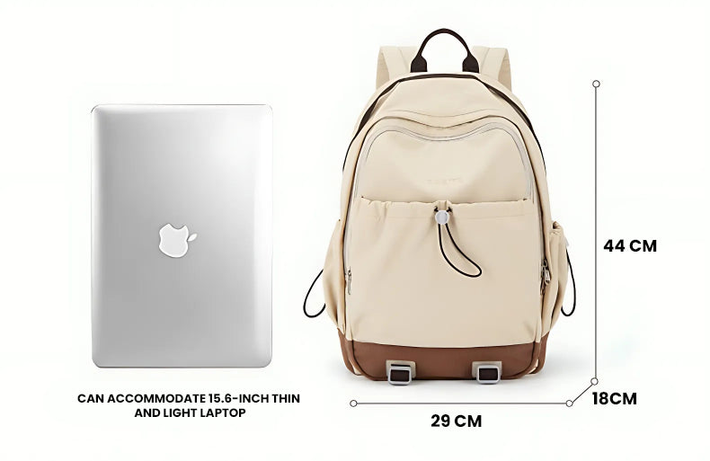 The Theron™ Luxe Backpack by Camel Mountain – 23L, Fits Up To 16" Laptop