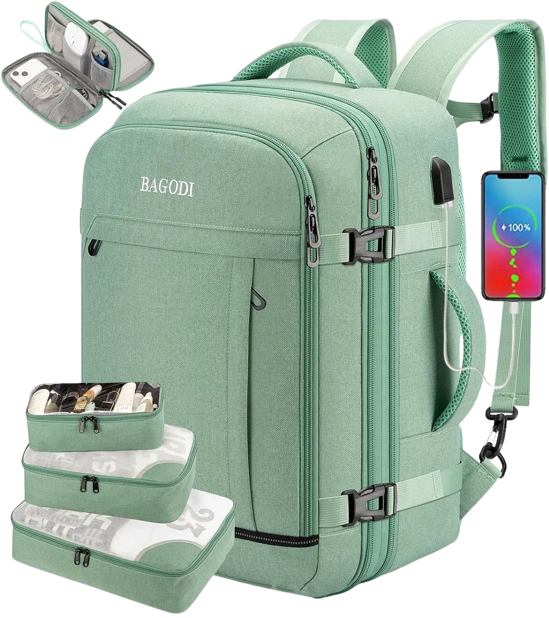The Crylonis™ Max Backpack by Camel Mountain –  45L, Fits Up To 16" Laptop