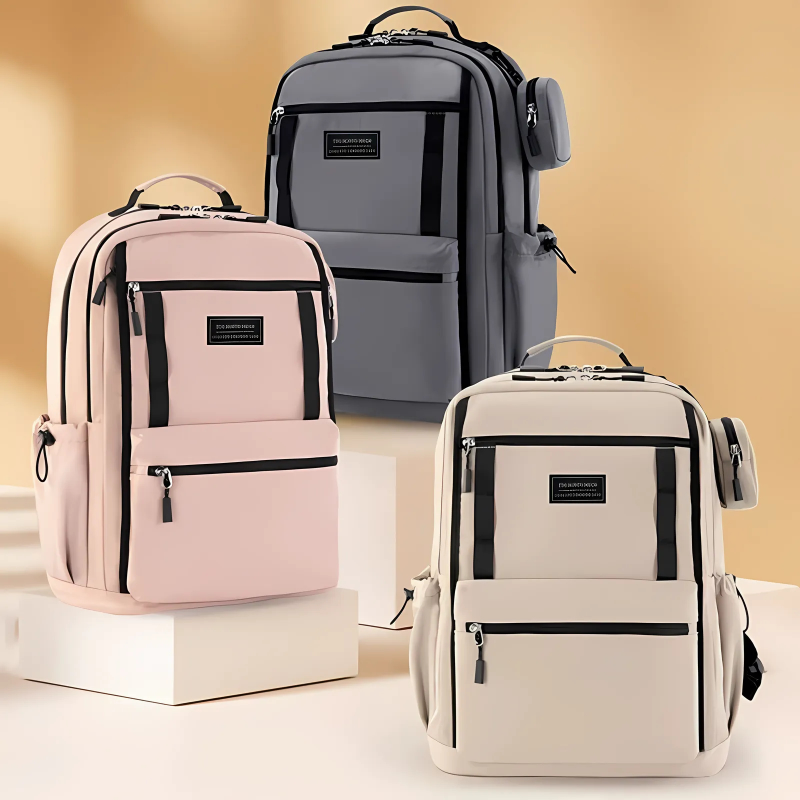 The Aurionis™ Prestige Backpack by Camel Mountain –  26L, Fits Up To 16" Laptop