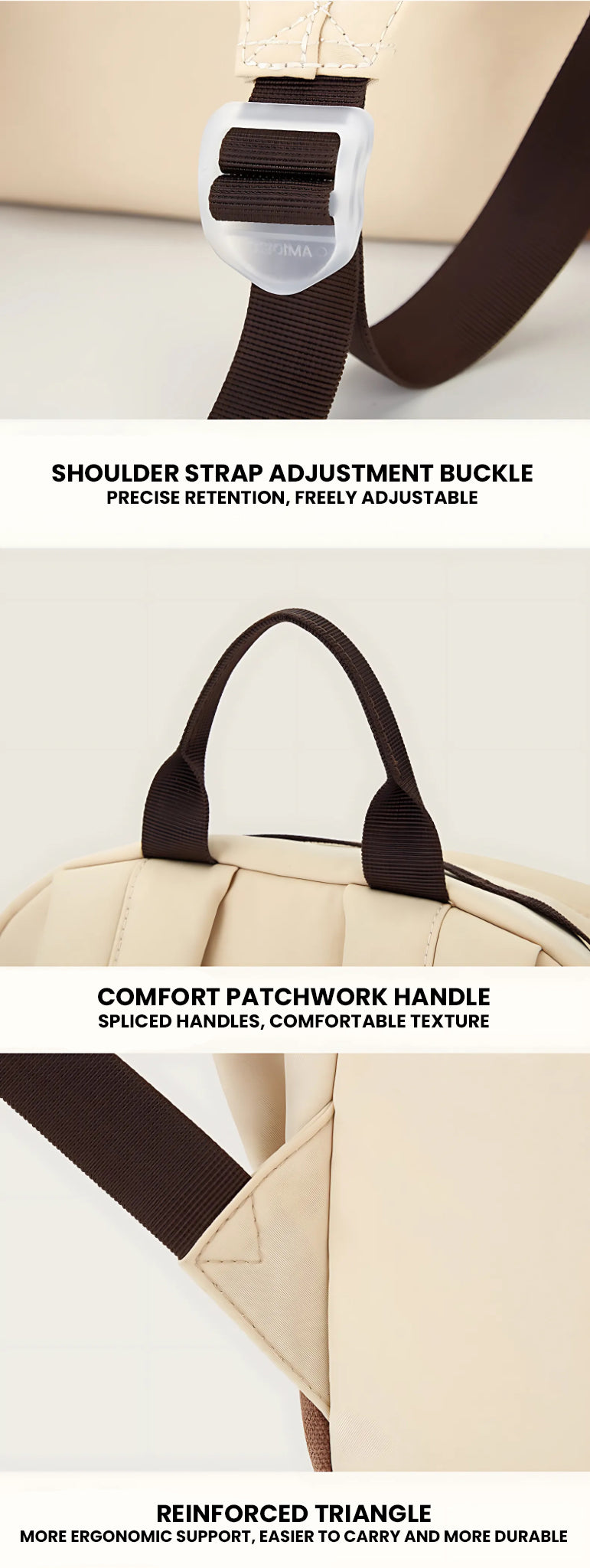 The Theron™ Luxe Backpack by Camel Mountain – 23L, Fits Up To 16" Laptop