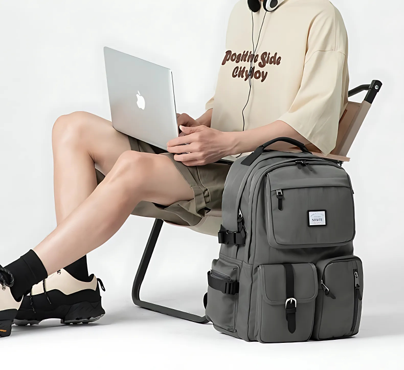 The Nitronis™ Elite Backpack by Camel Mountain – 36L, Fits Up To 16" Laptop