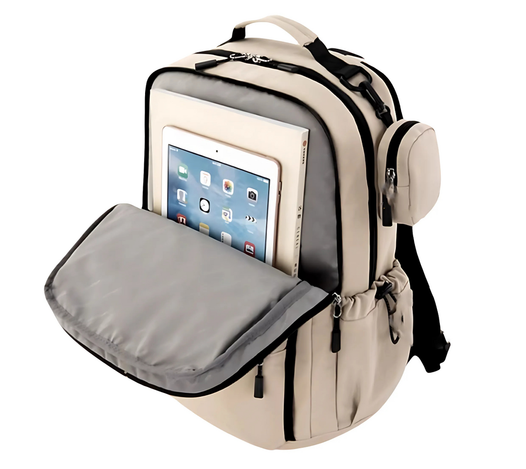 The Aurionis™ Prestige Backpack by Camel Mountain –  26L, Fits Up To 16" Laptop