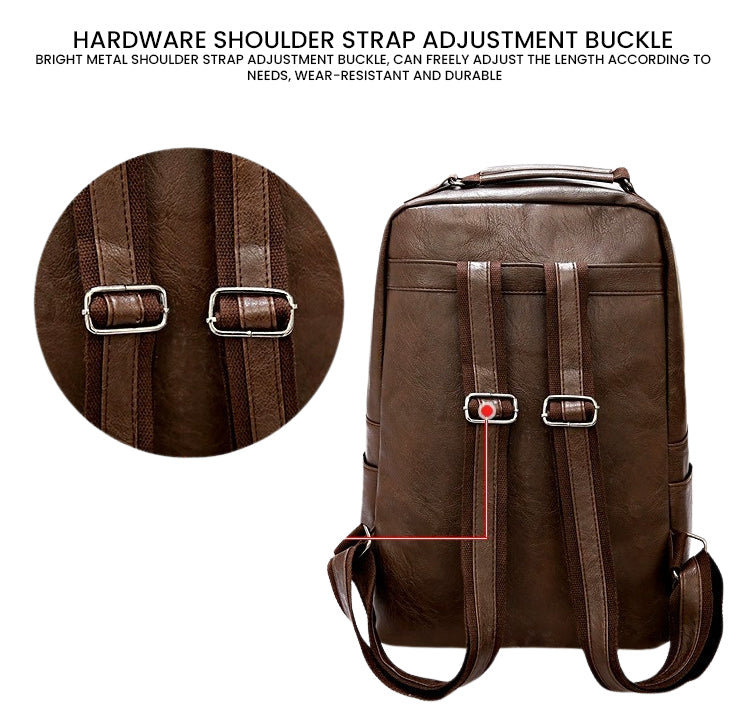 The Promis™ Luxe Backpack by Camel Mountain – 35L, Fits 14" Laptop