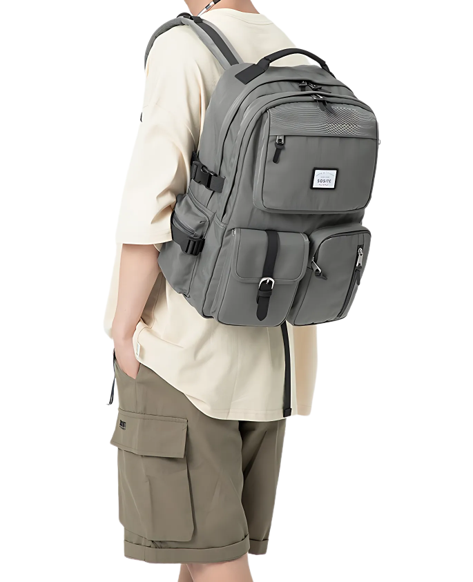 The Nitronis™ Elite Backpack by Camel Mountain – 36L, Fits Up To 16" Laptop