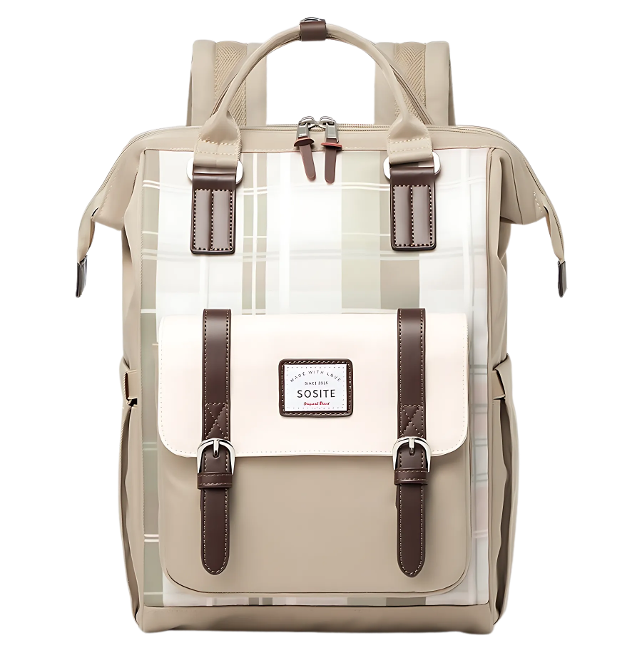 The Valros™ Platinum Backpack by Camel Mountain –  15L, Fits Up To 16" Laptop