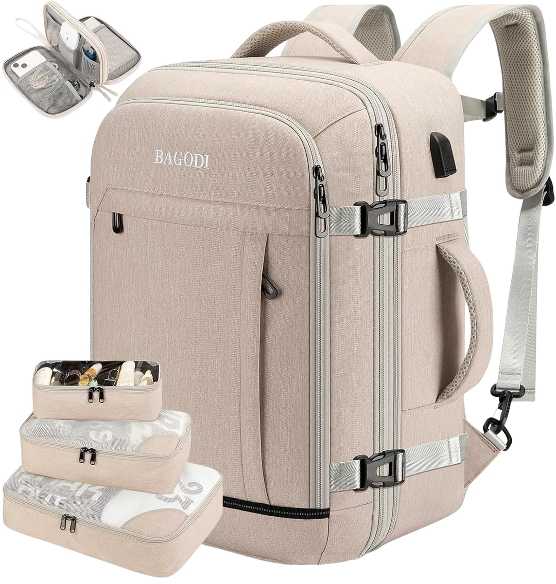 The Crylonis™ Max Backpack by Camel Mountain –  45L, Fits Up To 16" Laptop