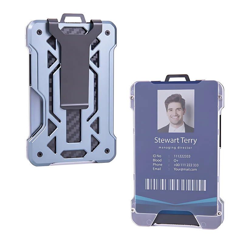 The Stromis™ Elite Wallet by Camel Mountain – RFID Secure Aluminum ID Card Holder