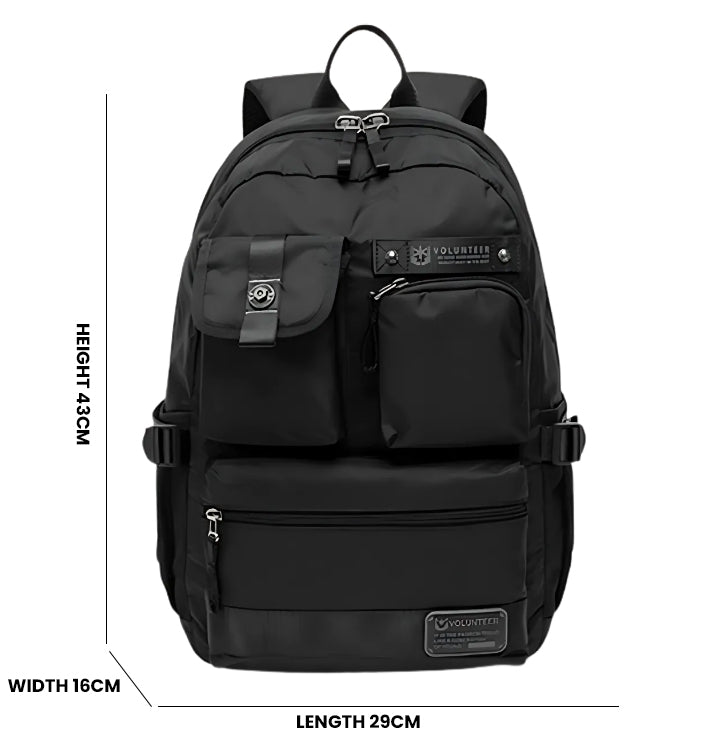 The Solyrix™ Elite Backpack by Camel Mountain – 19L, Fits 14" Laptop