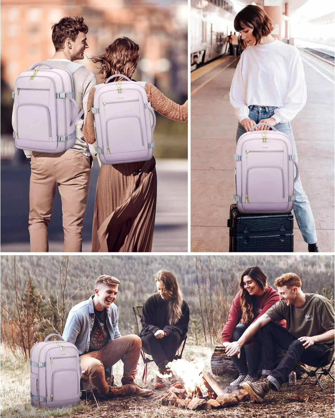 The Xyra™ Prestige Backpack by Camel Mountain – 40L, Fits Up To 17" Laptop