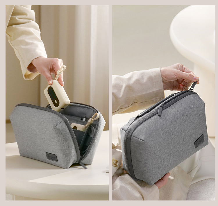 The Nytharion™ Plus Digital Storage Bag by Camel Mountain – 2L, Compact Tech Organizer