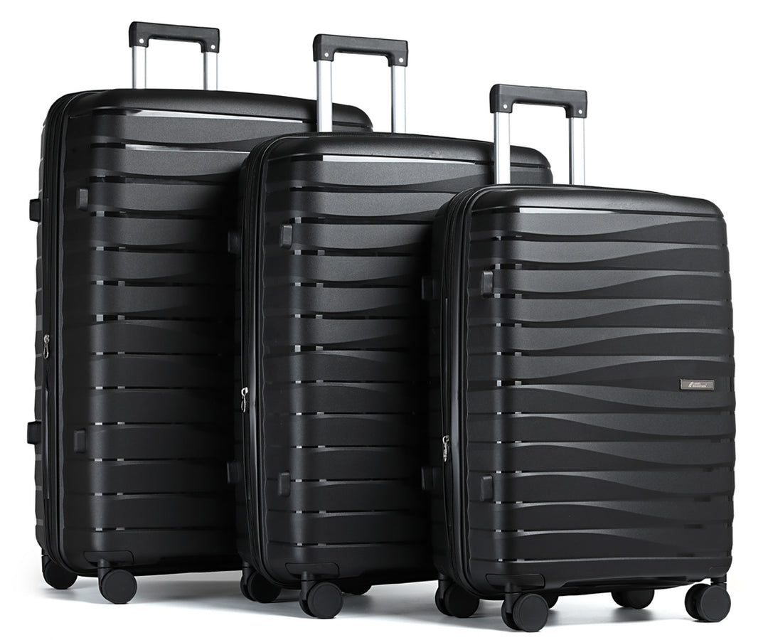 Camel Mountain® ABLE Set Of Three 20 Inch 24 Inch and 28 Inch luggage set