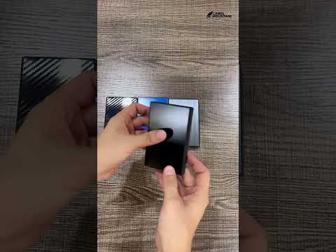 The Qyros™ Platinum Wallet by Camel Mountain – 0.09L, Slim RFID-Blocking Card Holder