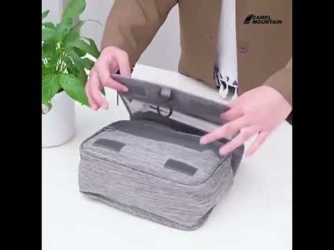 The Varnyx™ Platinum Bag by Camel Mountain – 2L, Compact Travel Organizer