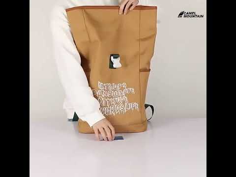 The Tempra™ Turbo Backpack by Camel Mountain – 35L, Fits 16" Laptop