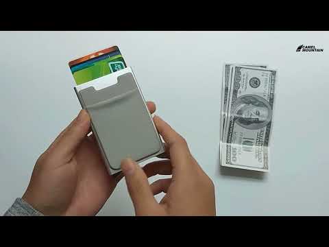 The RFID™ Slim Card Case by Camel Mountain