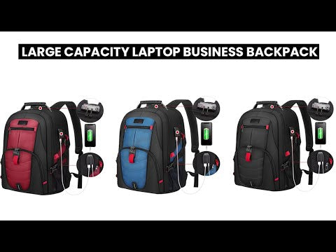 The Quinox™ Platinum Backpack by Camel Mountain – 40L & 45L, Fits 16" & 17" Laptops