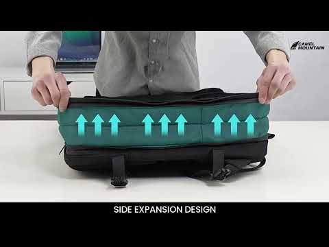 The Ytrion™ Advanced Vacuum Backpack by Camel Mountain –  45L, Fits Up To 16" Laptop