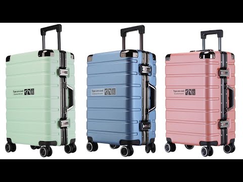 The Draynor™ Luxe Suitcase by Camel Mountain – Available in 20", 22", 24", and 26"