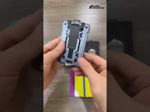 The Cybrion™ Ultra Wallet by Camel Mountain – RFID Blocking Airtag Case