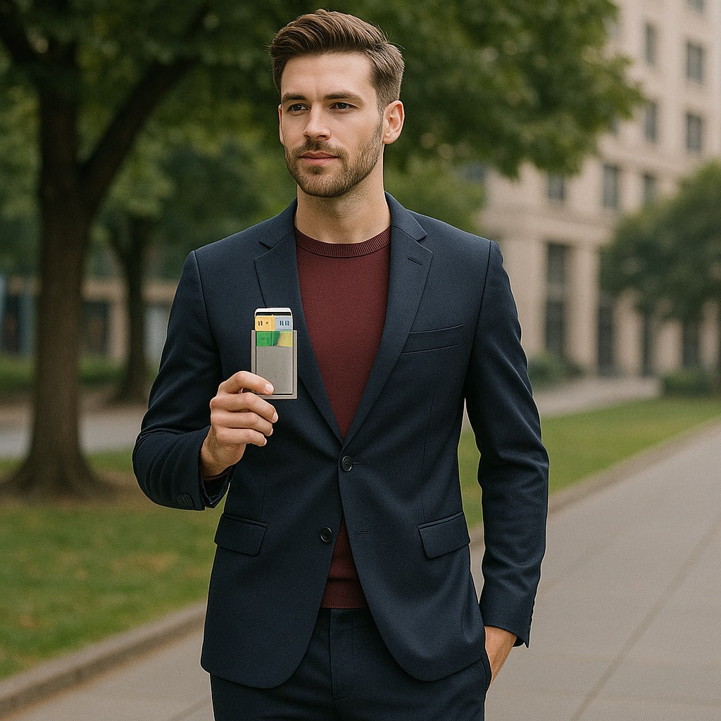 The RFID™ Slim Card Case by Camel Mountain