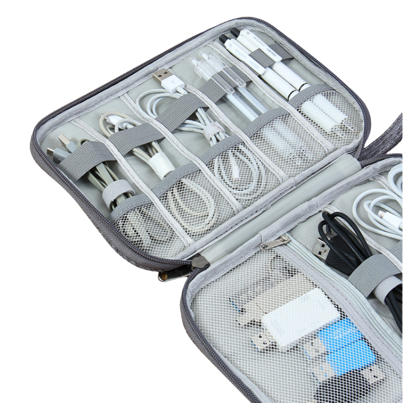 The Kelvion™ Elite Tech Organizer by Camel Mountain – 1L, Compact Digital Storage Case