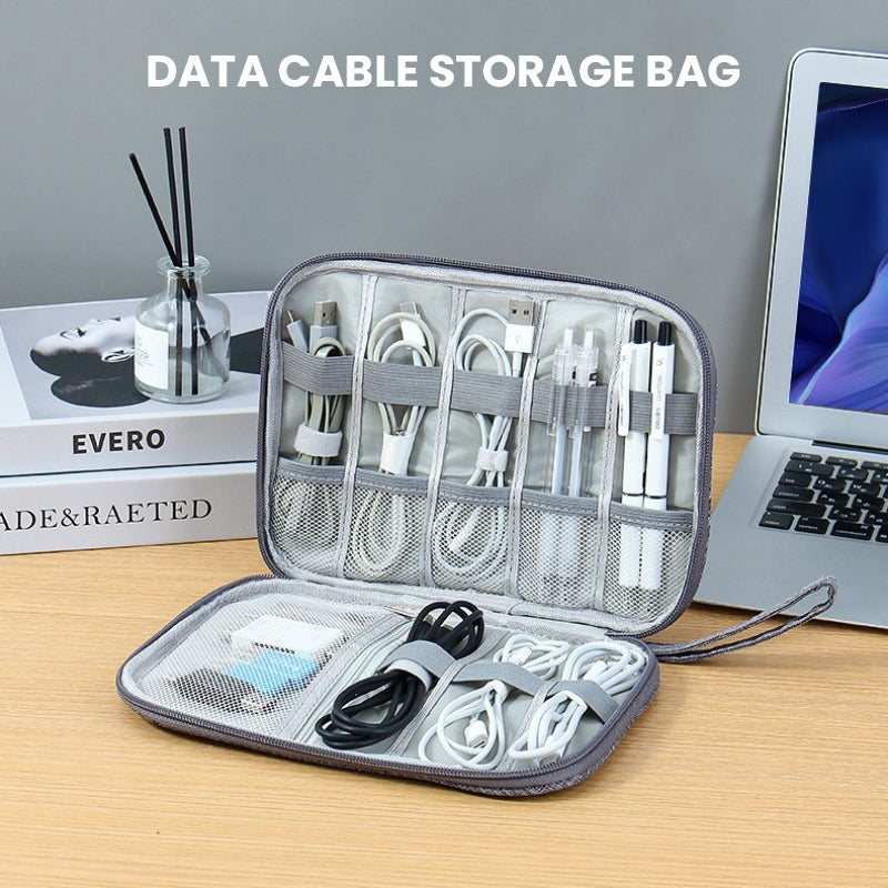 The Kelvion™ Elite Tech Organizer by Camel Mountain – 1L, Compact Digital Storage Case