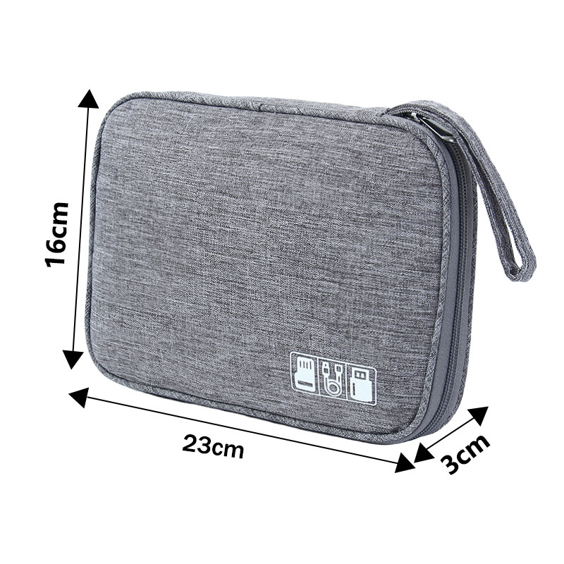 The Kelvion™ Elite Tech Organizer by Camel Mountain – 1L, Compact Digital Storage Case