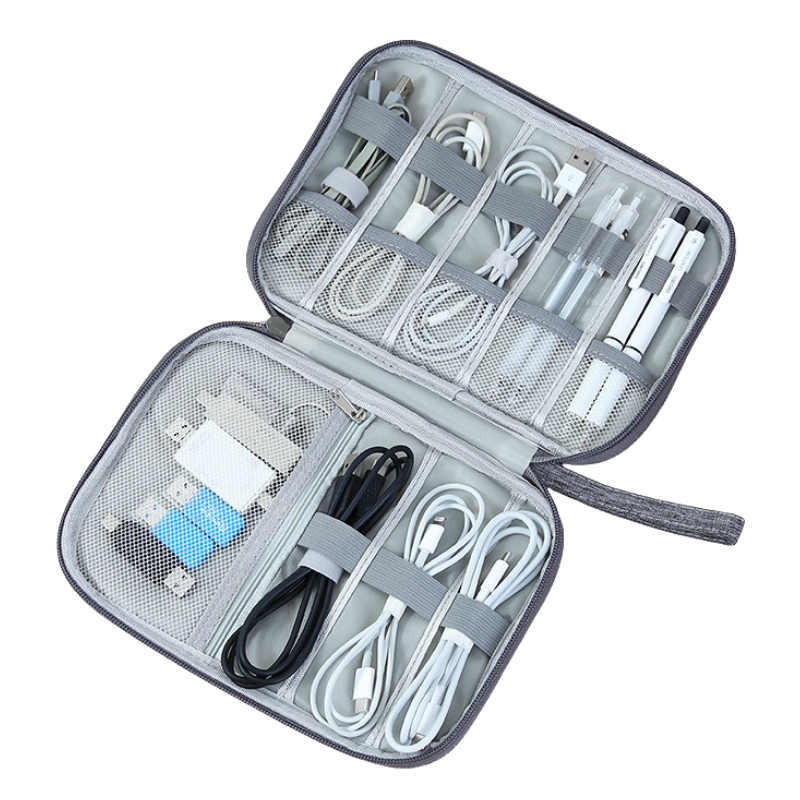 The Kelvion™ Elite Tech Organizer by Camel Mountain – 1L, Compact Digital Storage Case