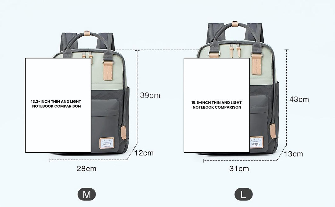 The Xenor™ Prime Backpack by Camel Mountain –  15L & 18L, Fits 14" & 16" Laptops