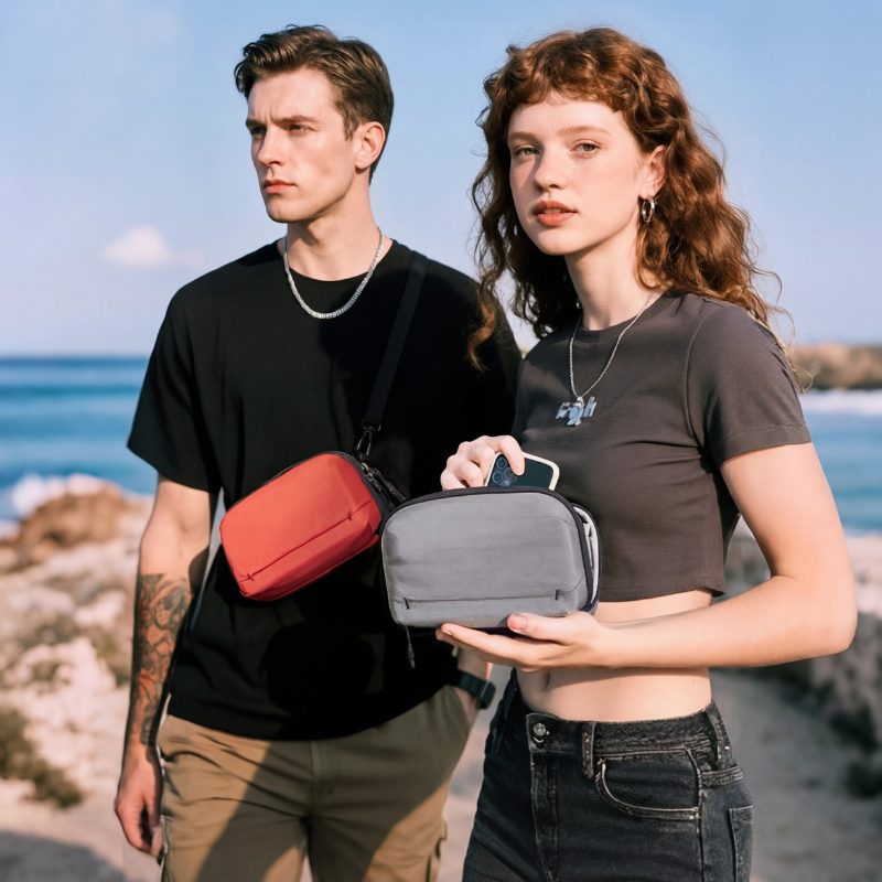 The Dranorys™ ProX Bag by Camel Mountain – 2L, Compact Tech Organizer for Travel & Daily Carry