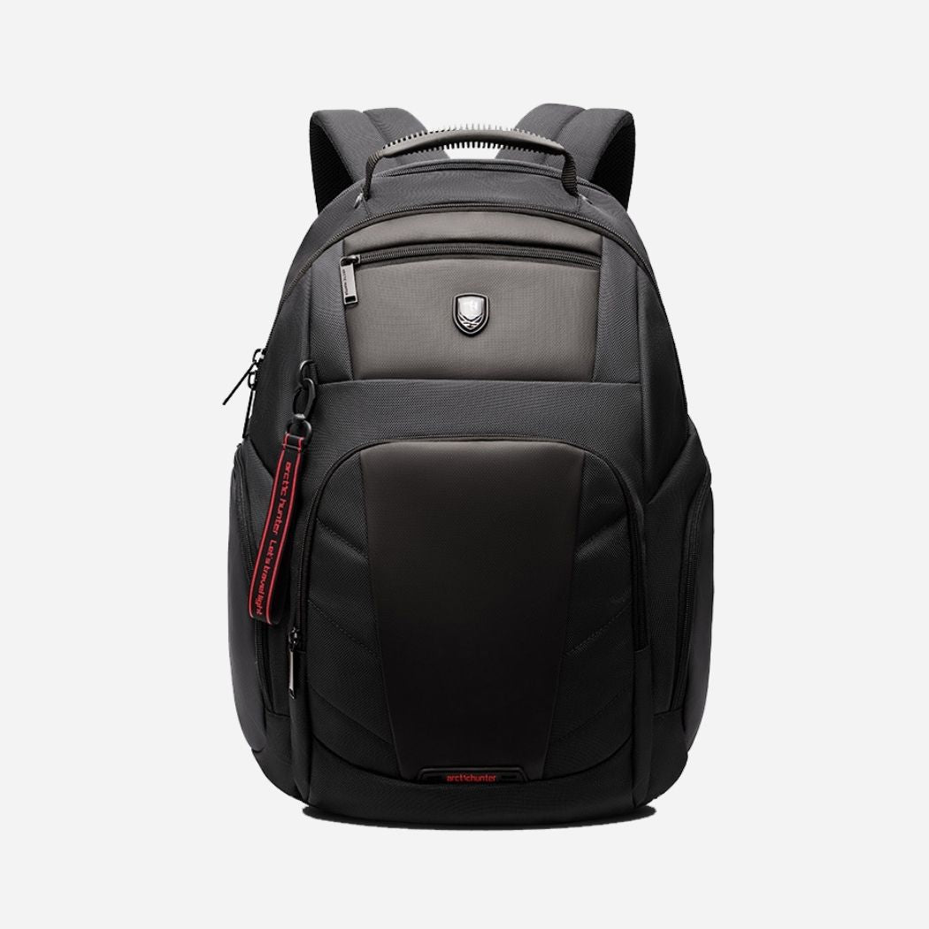 Black business travel backpack