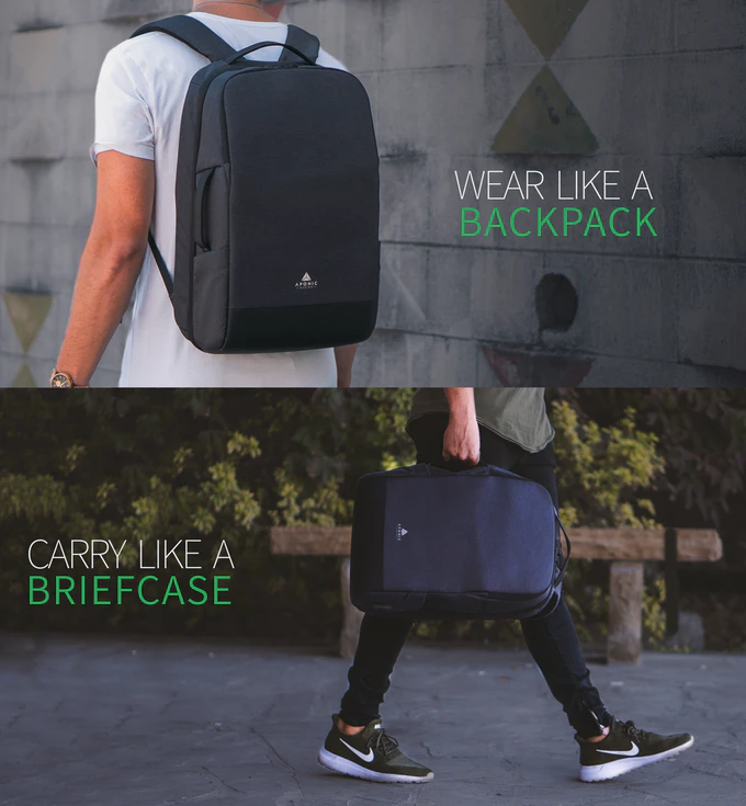 The Aponic Versatile Laptop & Camera Backpack With 14 Features