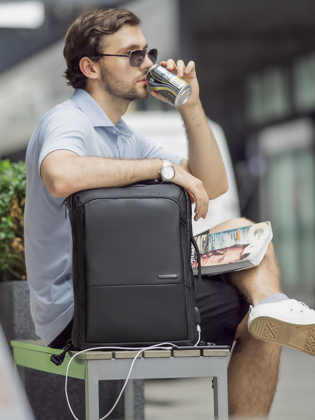 naxos business backpack for men