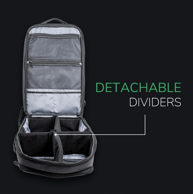 The Aponic Versatile Laptop & Camera Backpack With 14 Features