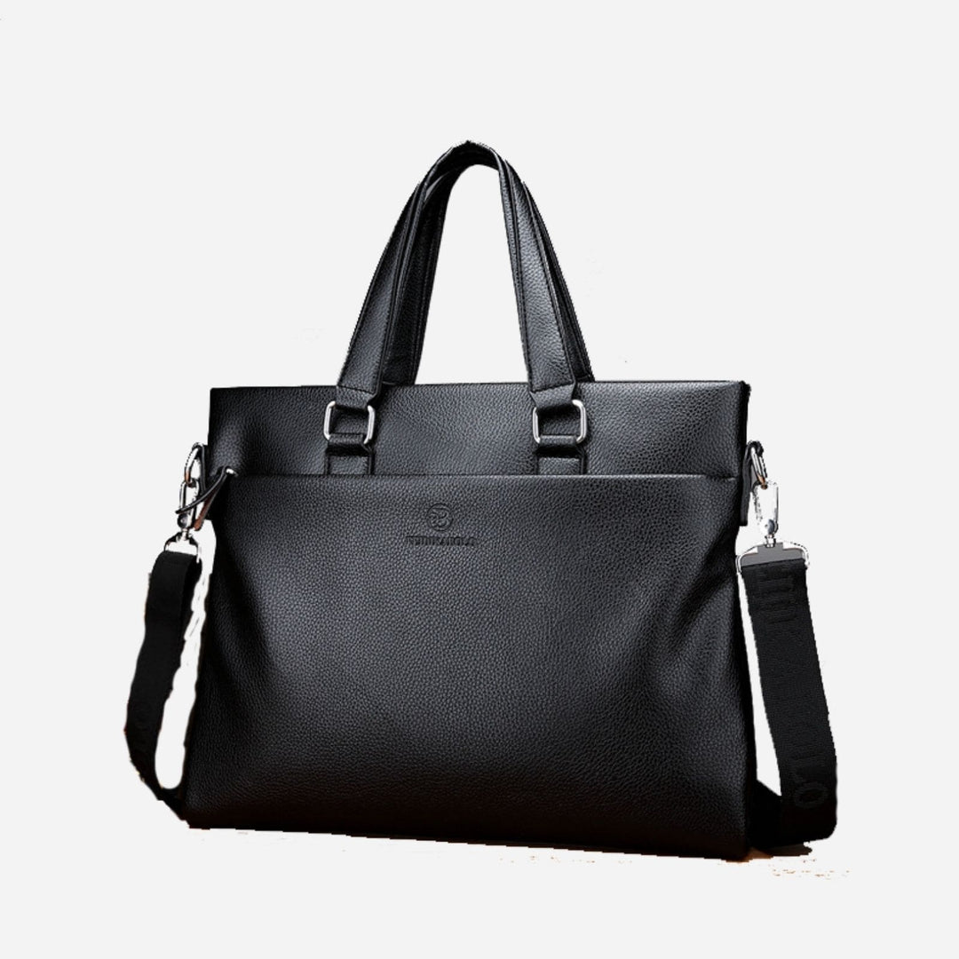 annick black waist bag