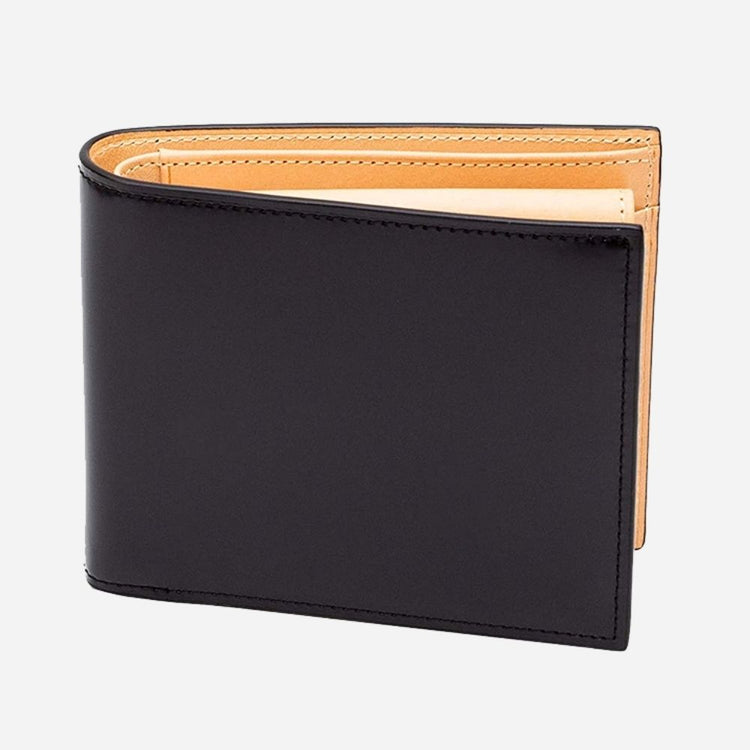 Black leather wallet
