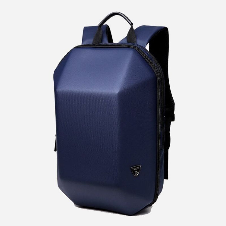 blue business backpack