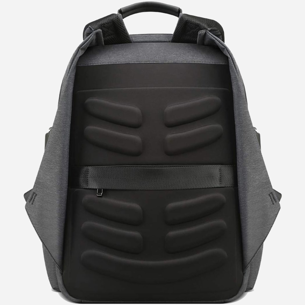Breathable back laptop backpack for businessmen