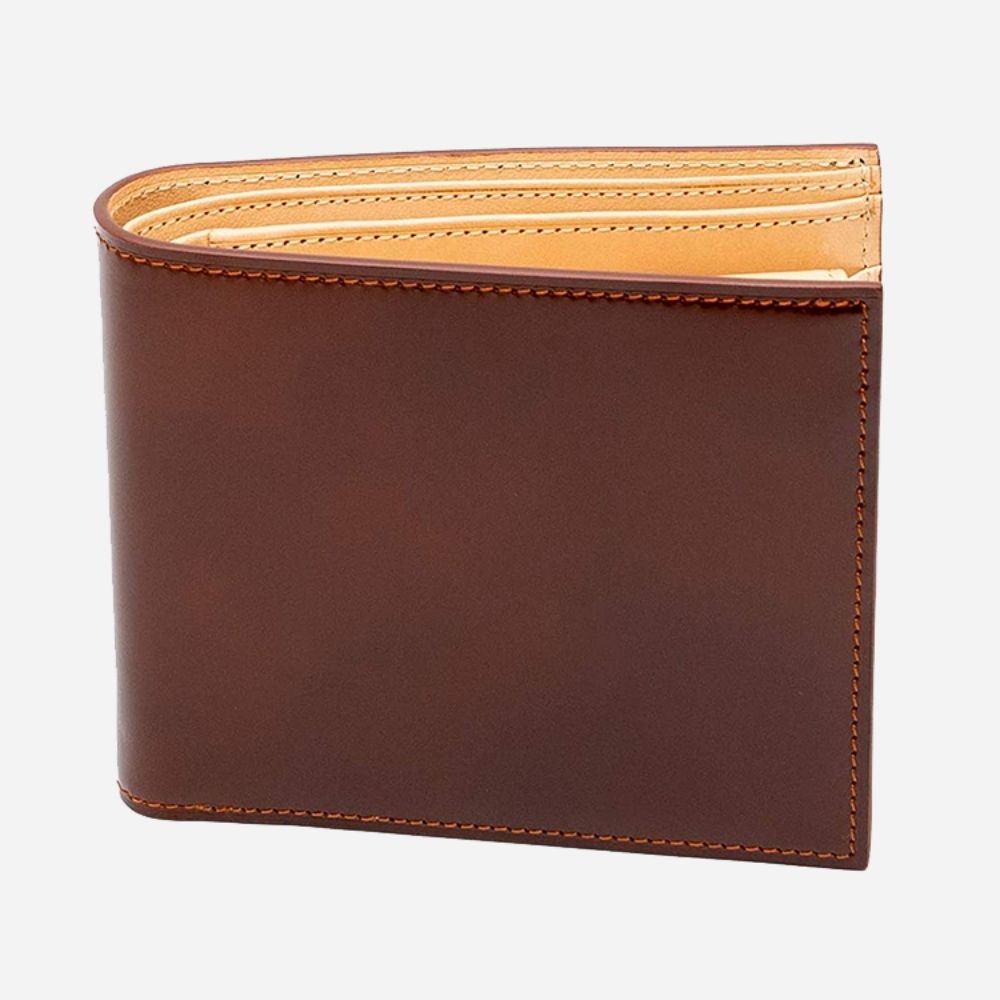 Brown leather wallet