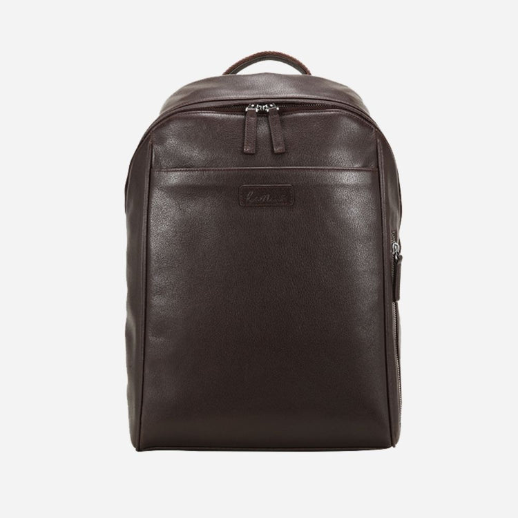 DarkbrownKenzoLeatherBackpack-