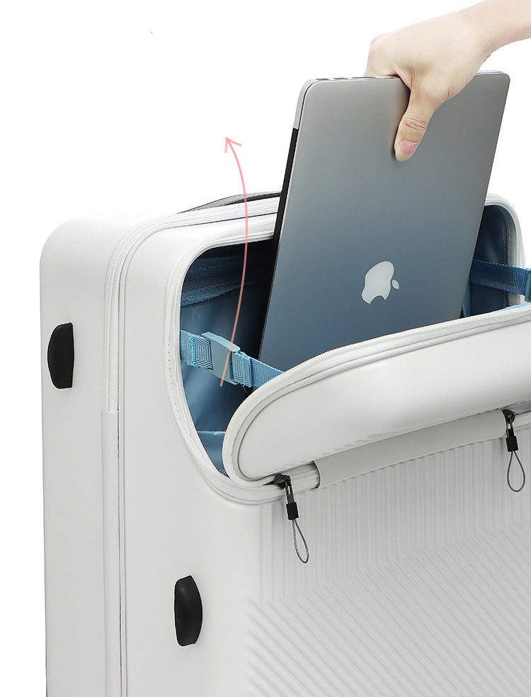 Optional Hard Suitcase* Camel Mountain® Crimson